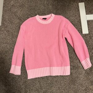 Ava and Ever Two toned pink knit sweater